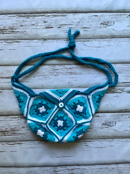 Granny Square Hobo Bag