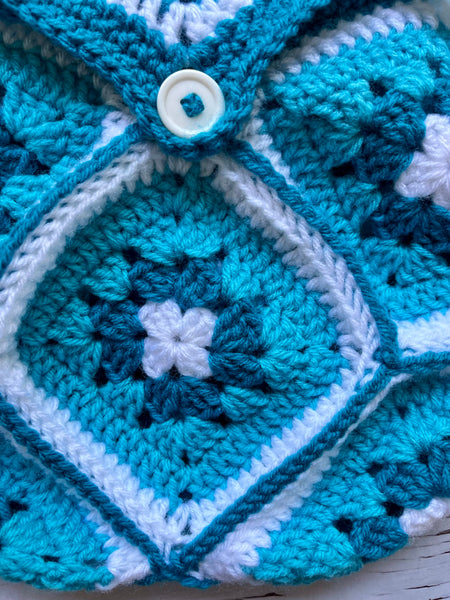 Granny Square Hobo Bag