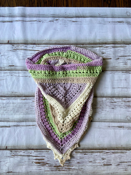 Lavender Fields Bandana Cowl