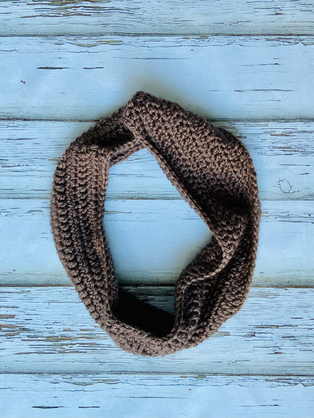 Teddy Bear Brown Cluster Cowl