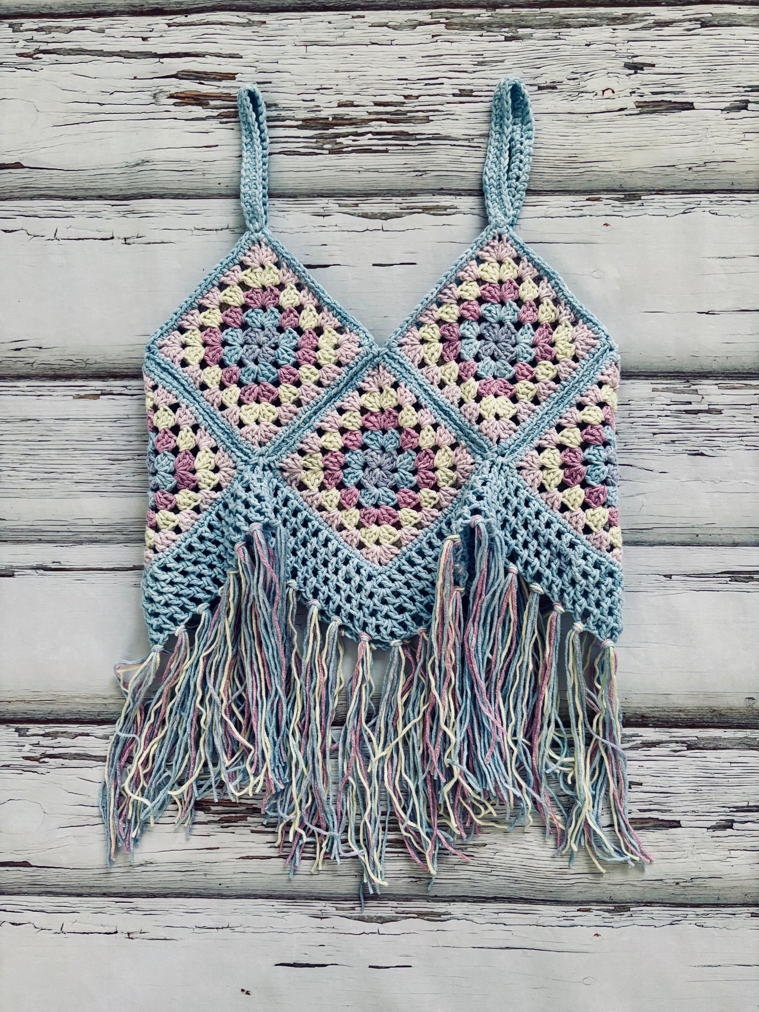 Sunset Dream Granny Square Top