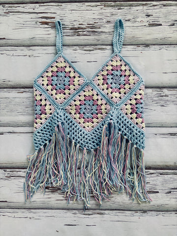 Sunset Dream Granny Square Top